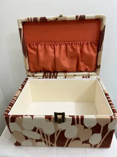 Vintage 3 piece Storage and Hangers $45, View more