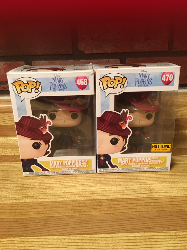TOY FUNKO POPS-DISNEY-MARY POPPINS RETURNS-$40.00 EACH in Toys & Games in City of Toronto