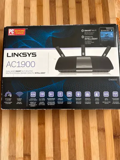 LINKSYS AC1900 Wi-Fi Router, View more