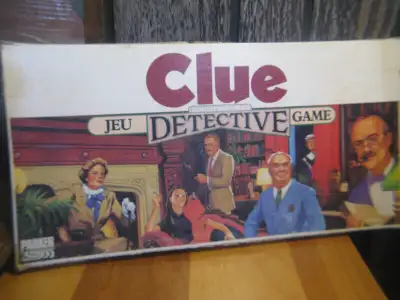 Jeu CLUE bilingue 1986., View more