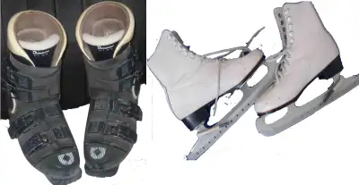 SKI BOOTS, SKATES, SNOWPANTs and JACKETs, View more