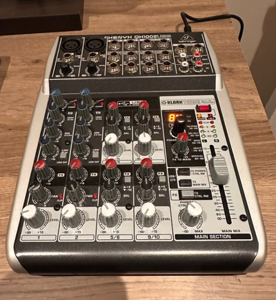 Behringer XENYX QX1002USB MIXER - MIXEUR - CONSOLE, View more