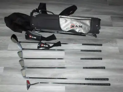 RAM G FORCE R H Golf 6 Club Set With Hooded Bag, View more