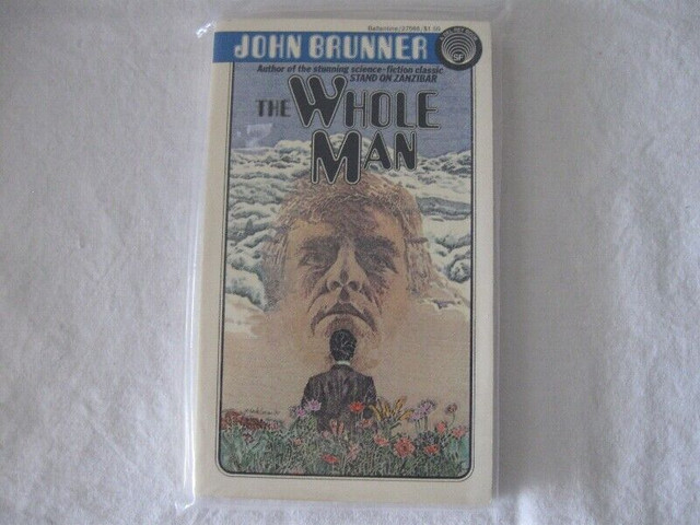 The Whole Man-John Brunner-excellent 1977 paperback edition in Fiction in City of Halifax