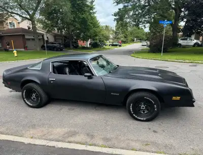 1976 Firebird formula 355 sbc 4 speed manual Posi Lots of recent work done Car works good but not pe...