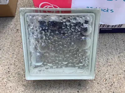 Glass cubes Custom made $15 each