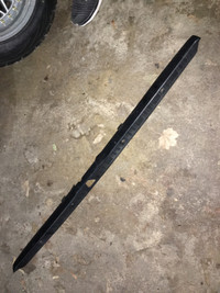 BMW E30 trunk threshold trim