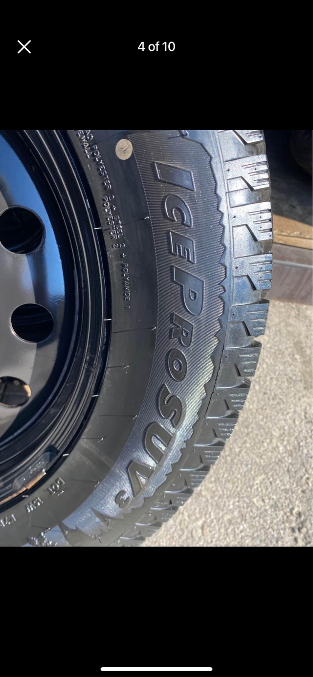 Set of 4 NEW GT winter tires rims(225 65 17) pattern (5×115)2023 in Tires & Rims in Oakville / Halton Region - Image 4