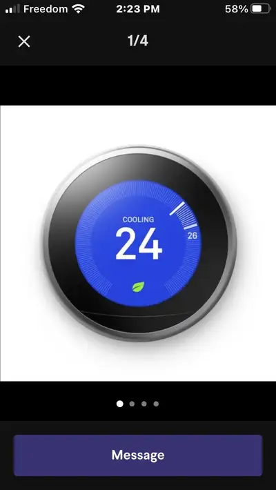 Nest thermostat