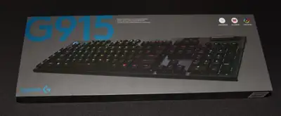 BRAND NEW! Logitech G915 Wireless Mechanical Gaming Keyboard, View more