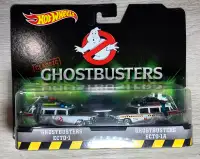 Ghostbusters Hot Wheels Ecto 1 and 1A 1:43 