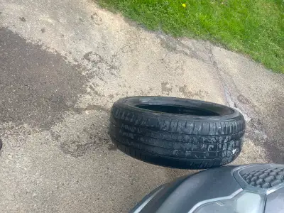 One summer radial tire , decent condition, good for summer season . Text Scott at 782-440-4537. Can...