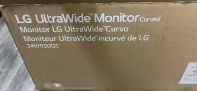 34” ultra wide curved monitor , View more