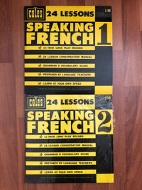 Learn to speak French volume 1&2 