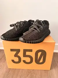 Yeezy boost 350 pirate black size us8 2023