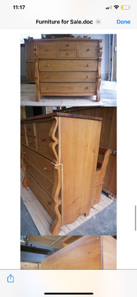 Antique Pine Dresser