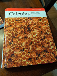Textbook: Calculus, A Complete Course