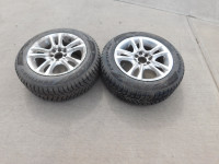 2 Certified Tires with Rim for 1998-2005 Civic 195/60/15 (4x100)