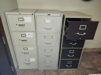 armoires métalliques / classeur 4 tiroirs