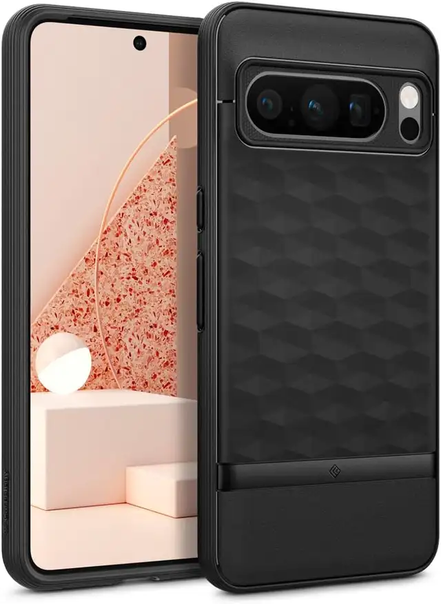 Caseology Parallax Case for Pixel 8 Pro – Matte Black in Cell Phone Accessories in City of Toronto - Image 2