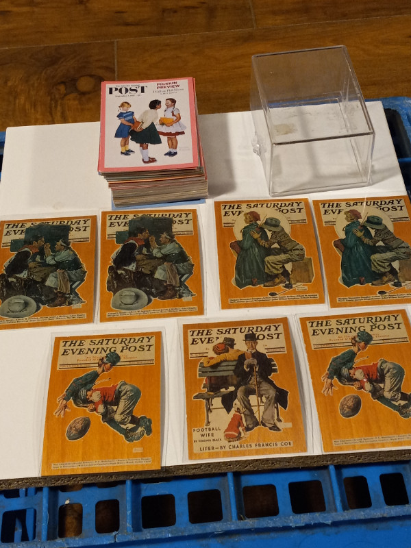 NORMAN ROCKWELL SATURDAY EVENING POST  SET OF 90 CARDS ,INSERTS7 in Arts & Collectibles in Trenton - Image 2