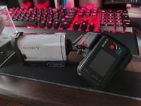 Sony action cam hdr-as200v like new