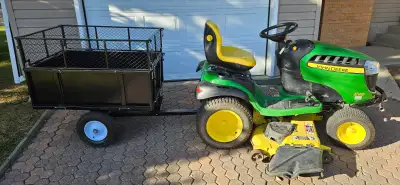 John Deere E180 Ride On Mower, View more