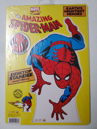 New marvel comics spider-man desk top standee dc batman