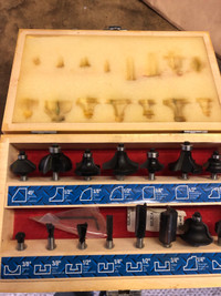 Router bits 1/4”