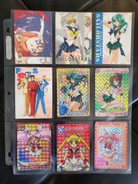 Sailormoon Cards - Authentic/Rare/Japan 1995-96 Cards ($50 each)