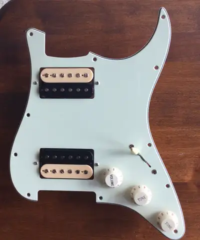 A drop in option for your Strat. Great for blues, jazz, and rock. Tone Emporium Alnico IV zebra pick...