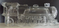 EXTRA RARE VINTAGE VICTORY GLASS LOCOMOTIVE TRAIN ENGINE CANDY