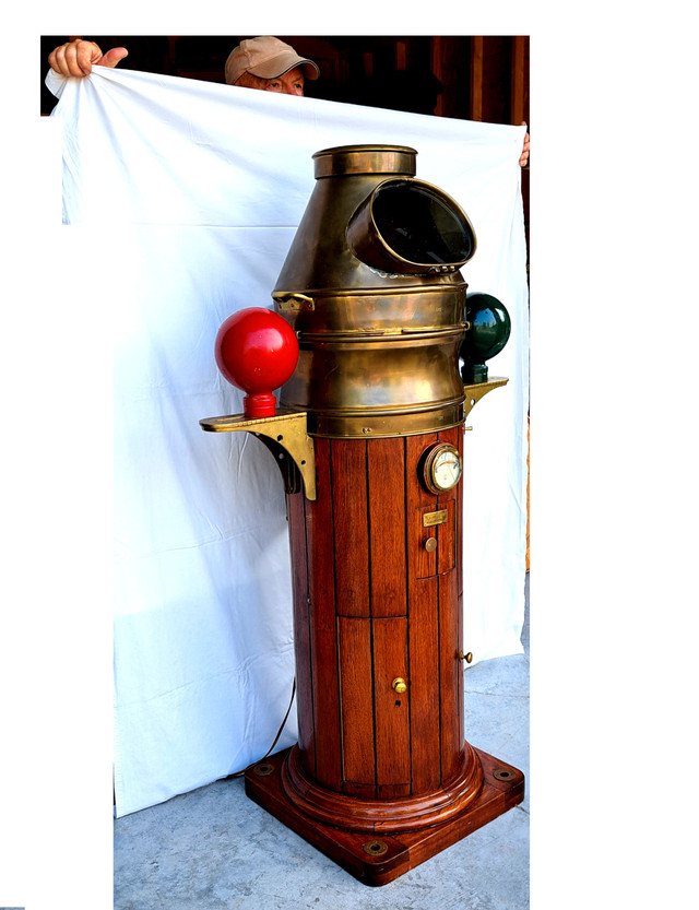Antique Steam Ships Nautical COMPASS in Arts & Collectibles in Owen Sound - Image 2