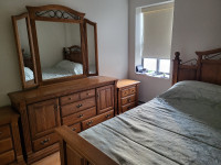 Solid Wood Bedroom Set 4 Sale