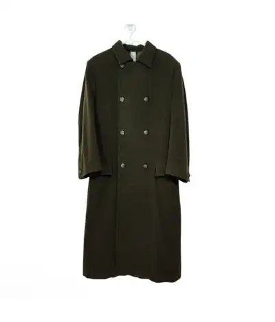 Istante by Versace Elegant Double-Breasted Coat - Size 46/Large, View more