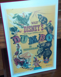 Walt Disney's DUMBO, Film Advertising Wall Board