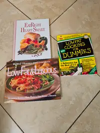 Low fat, heart healhy cookbooks