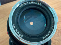 Voigtlander 250 Jahre Heliar Classic 50mm f/2 F2 Lens for Leica