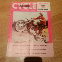 1962 CLYMERS MOTOR CYCLE MAGAZINE