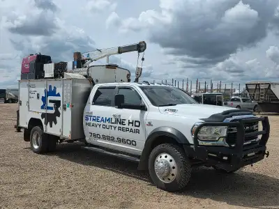 2019 Ram 5500 Service Truck – Fully Outfitted & Maintained 147,000 km | 3,700 hours | Fully deleted...