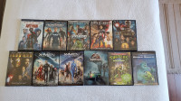 DVD Movies (Marvel, Jurassic Park, Disney, Ninja Turtles)