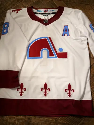 Cale Makar #8 Avalanche White Jersey – Size 52 (Large) – Ne, View more