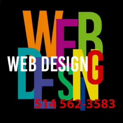 Je propose mes services dans la conception de sites web. website design, Demandez une estimation pou...
