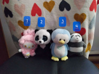 Small plushies / petits peluches