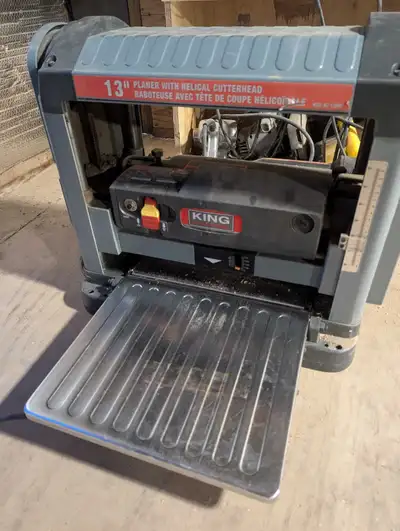 13" king planer, View more