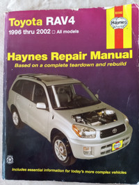 Toyota RAV4 repair manual