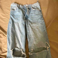 zara jeans size 26 