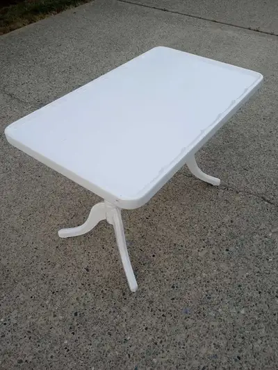 Small Wooden White Table, View more