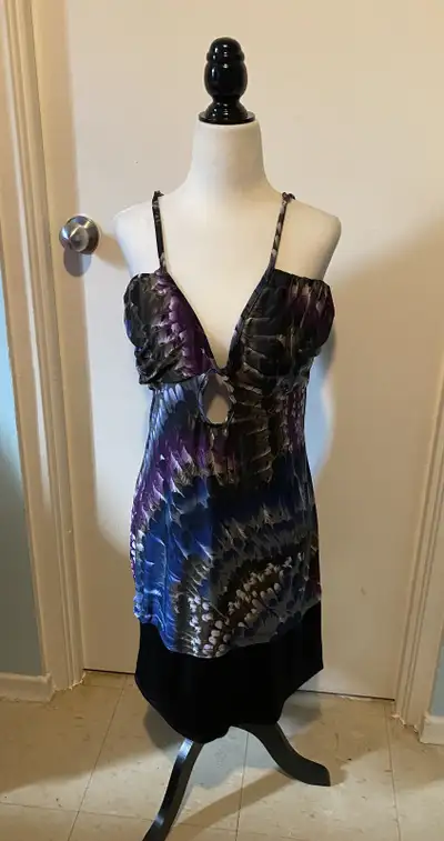 MULTI-COLOR SEXY DRESS SIZE XXL, View more