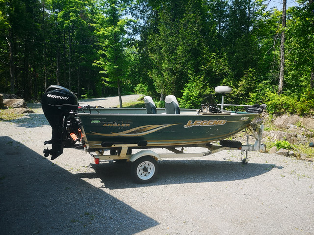 2006 Legend Angler 16ft  25HP 4 Stroke Outboard $10200 OBO in Powerboats & Motorboats in Peterborough